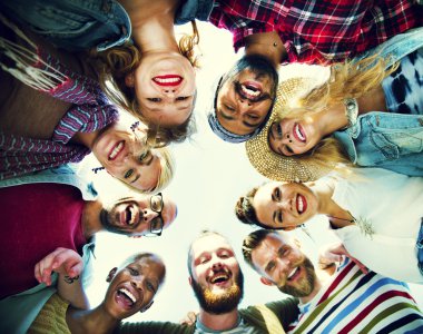 Dostluk Beach kavramı yapıştırma