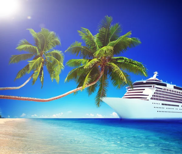 Tropical Paradise Cruise Concept — Stock Photo, Image