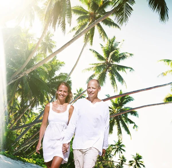 Conceito de Ilha do Amor de Casal — Fotografia de Stock