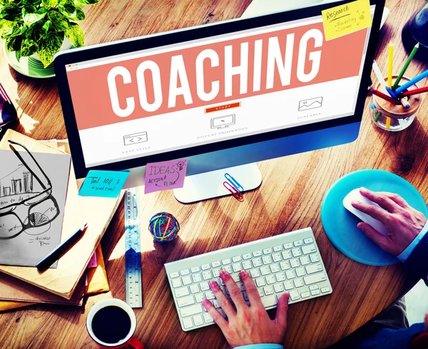 Coaching, Teaching, Training Concept — Stock Photo, Image