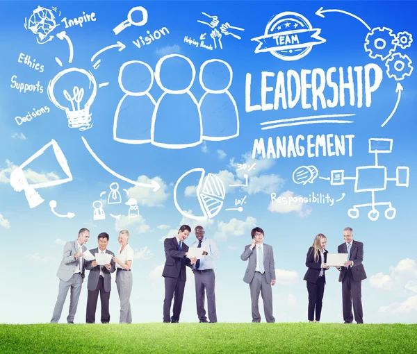 Business mensen leiderschap Management Concept — Stockfoto
