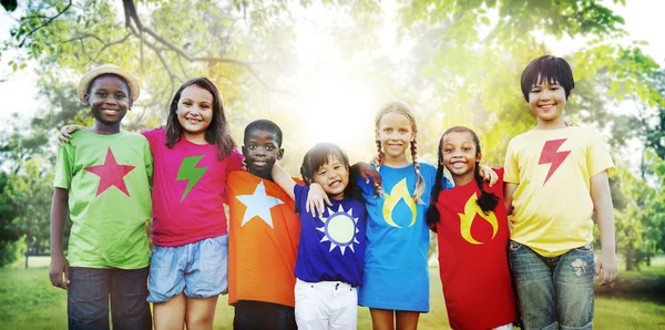 Freude und Glück der Kinder — Stockfoto