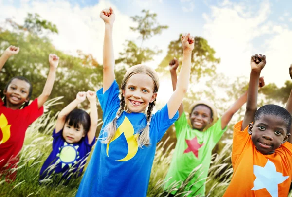 Freude und Glück der Kinder — Stockfoto