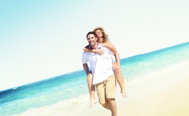 Balayı çift yaz konsepti