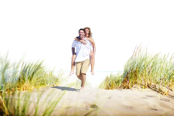 Conceito de Ilha do Amor de Casal — Fotografia de Stock