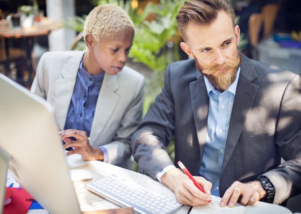 Business people working in office — Stock Photo, Image