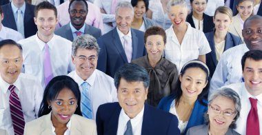 Başarılı çeşitli iş adamları