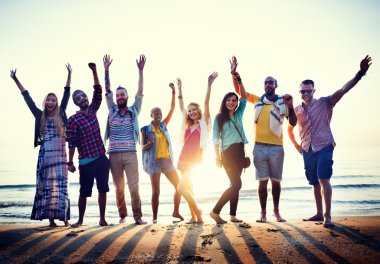 Dostluk ve özgürlük, yaz tatil kavramı