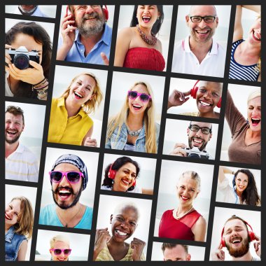 Dostluk Beach kavramı yapıştırma