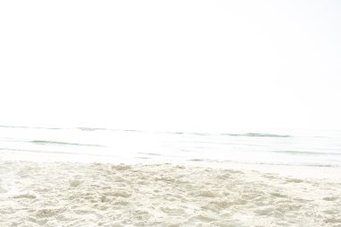 Yaz tropikal ada plaj kavramı