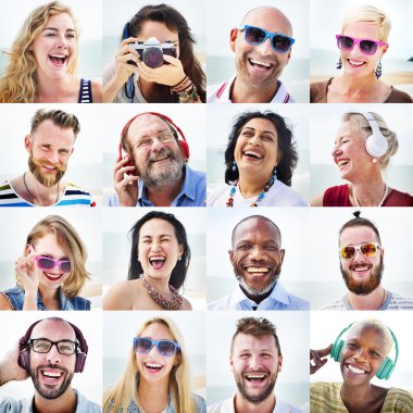 Dostluk Beach kavramı yapıştırma