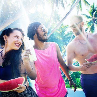 Plaj, tropikal kavramı insanlara