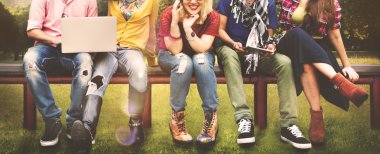 Teenagers or Friends, Friendship Concept
