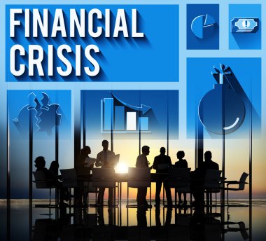 Ofiste çalışan iş adamları