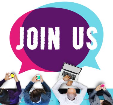 Bize, bilgi ve iş kavramı katılın