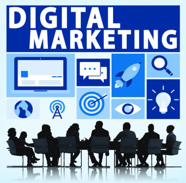 Ofiste çalışan iş adamları