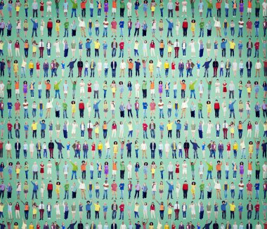 Çok ırklı sıradan insanlar Beraberlik kavramı