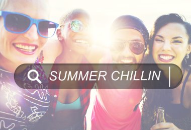 Arkadaşlık beraberlik ve eğlenceli kavramı