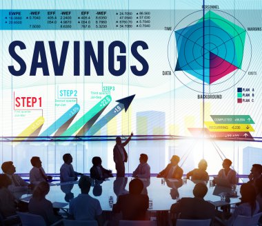 Ofiste çalışan iş adamları