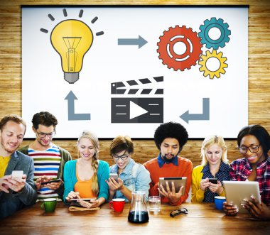 Connection and Inspiration Concept