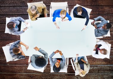 Grup iş adamları Toplantı