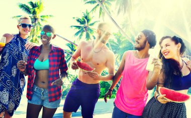 Plaj, tropikal kavramı insanlara