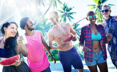 Plaj, tropikal kavramı insanlara