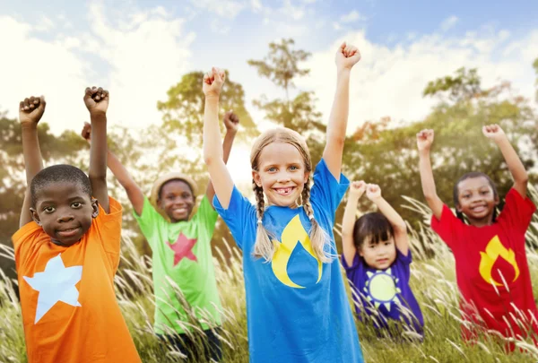 Freude und Glück der Kinder — Stockfoto