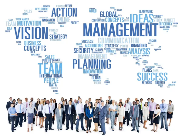 Business People standing together — Stock Photo, Image