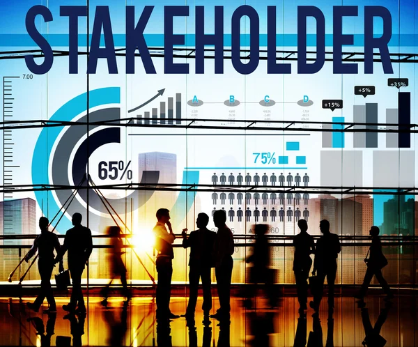 Stakeholder Corporate Shareholder Concept — Stock Photo, Image