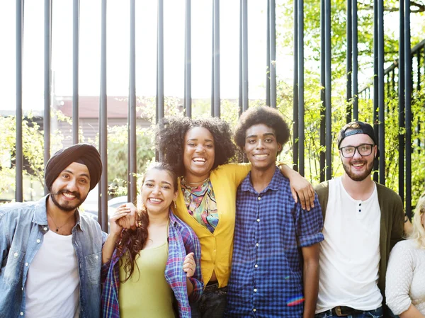 Conceito de Equipe de Amigos — Fotografia de Stock