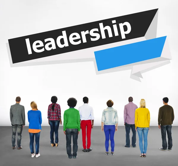 Concepto de gestión del liderazgo — Foto de Stock