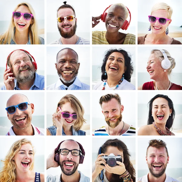 Dostluk Beach kavramı yapıştırma