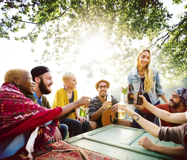 Friends Hanging Out Concept — Stock Photo, Image