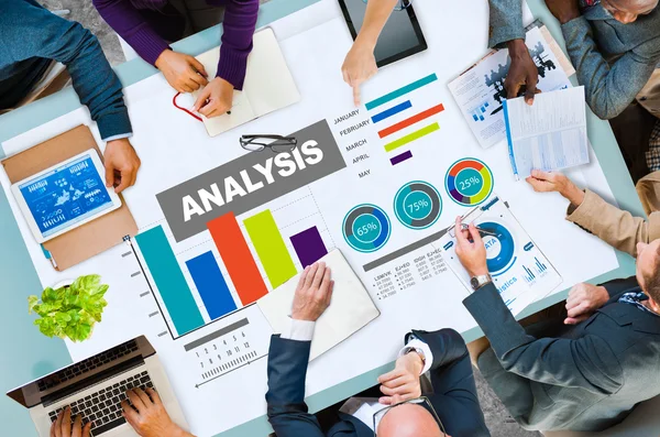 Analysis Data Information Concept — Stock Photo, Image