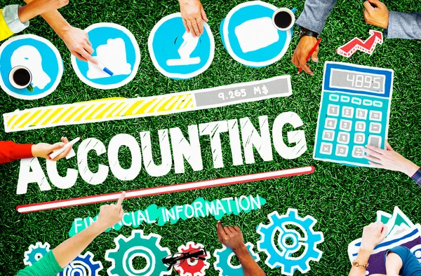Accounting Finance and Business Concept — Stock Photo, Image