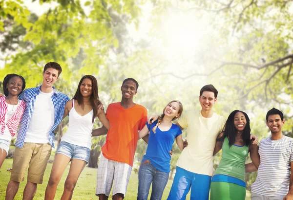 Friends Friendship Teamwork Concept — Stock Photo, Image