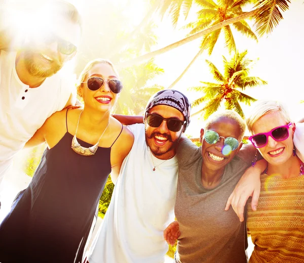 Concepto de vacaciones de amistad —  Fotos de Stock