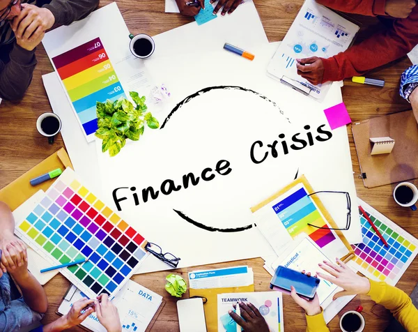 Krisen och konkurs koncept — Stockfoto