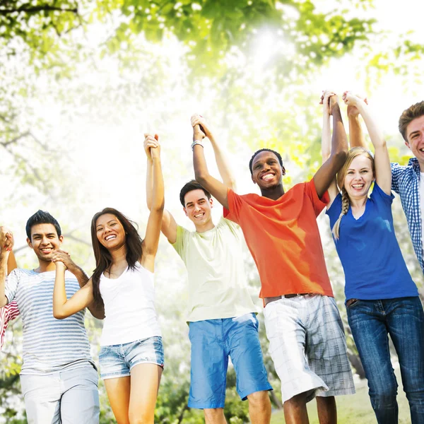 Amigos Amistad Concepto de Felicidad — Foto de Stock