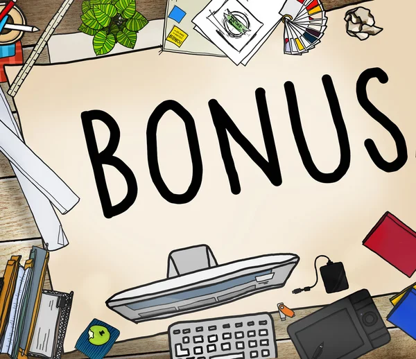 Bonus and  Benefit  Concept — Stock Photo, Image