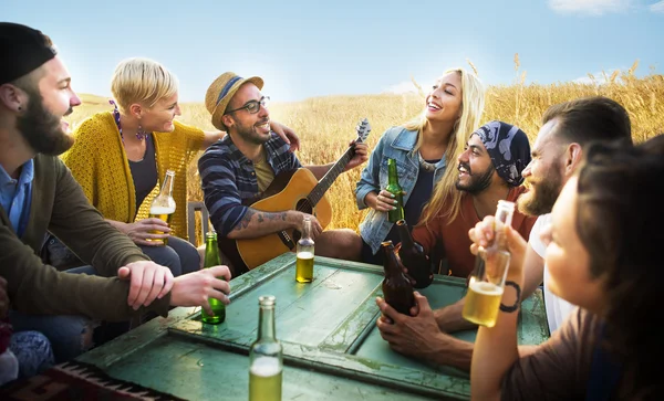 Diverse mensen vrienden Concept — Stockfoto