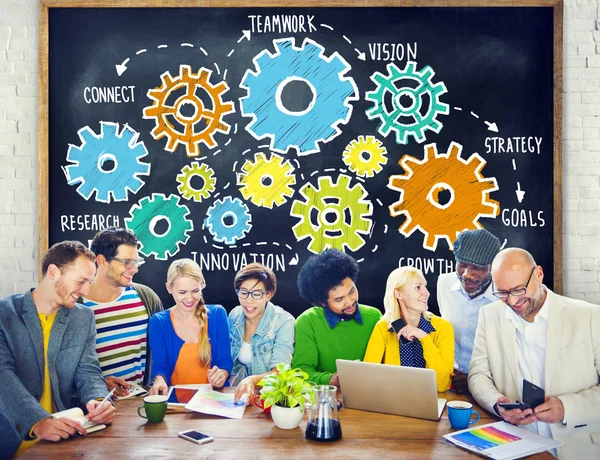 Team Teamwork Strategy Concept — Stock Photo, Image