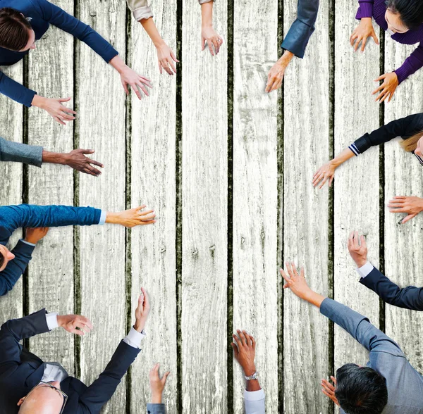 Gente de negocios trabajando, Trabajo en equipo Concepto —  Fotos de Stock