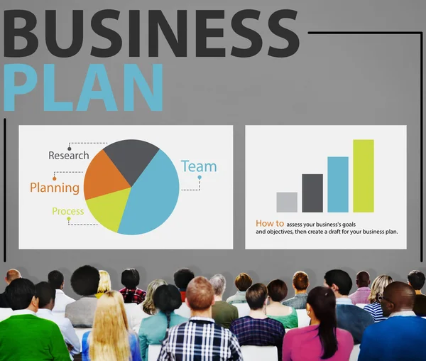 Plan de negocios o concepto de estrategia —  Fotos de Stock