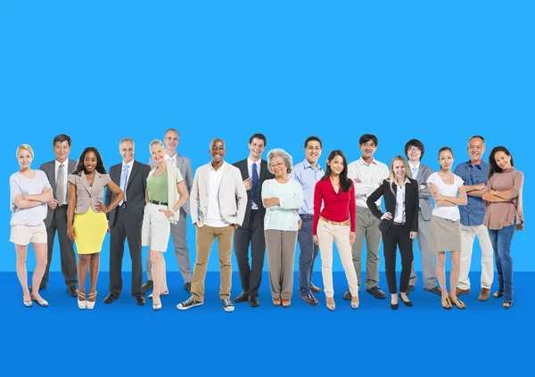 Diversity people standing together — Stock Photo, Image