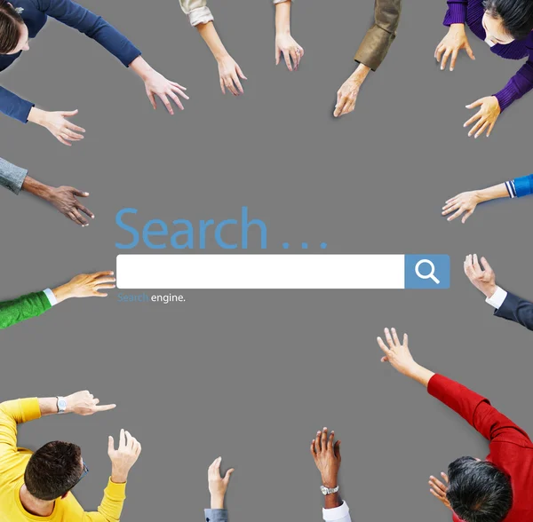 Internet Search Engine Concept — Stock Photo, Image