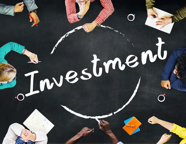 Concetto di investimento ed economia — Foto Stock