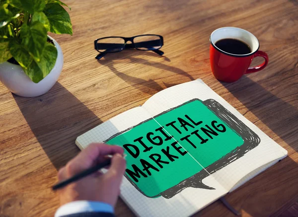 Concetto di marketing digitale — Foto Stock