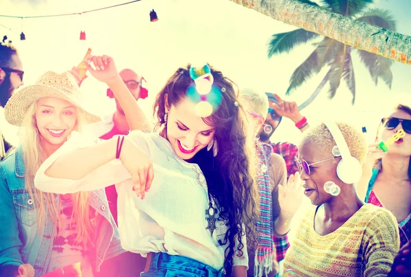 Amistad Bailando Concepto de Felicidad — Foto de Stock